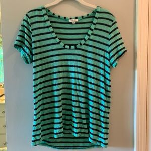 Splendid striped tee